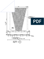 Abutment Elevation Section C 10m Span