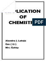Application of Chemistry 2