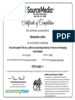 Certificate of Completion: Himanshu Lohia