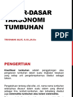 Dasar-Dasar Taksonomi Tumbuhan