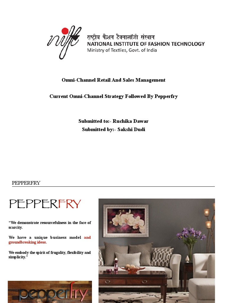 Pepperfry's Approach to OmniChannel Retail Through Integration of Online and Offline Channels