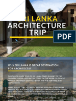 SL Architecture Sample Itinerary