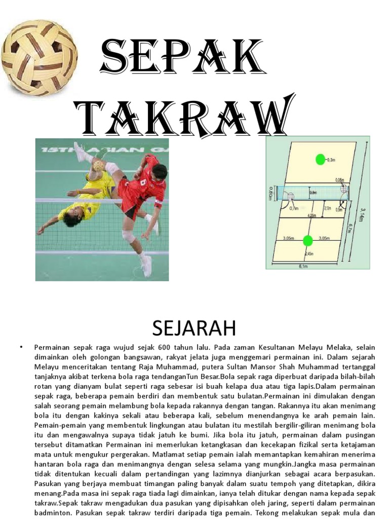 Folio Sepak Takraw Pdf
