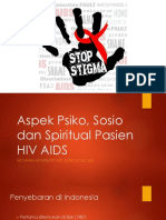 Aspek Psiko, Sosio, Kultural Dan Spiritual Pasien HIV 2019