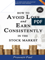 How To Avoid Loss and Earn Consistently in The Stock Market by Prasenjit Paul PDF