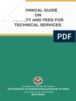 (B) Technical Guide On Royalty and Fees For Technical Services - CITAX PDF