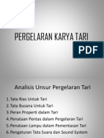 Bab II Pergelaran Karya Tari