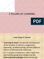 3. Let Review 5 Pillars of Learning(2)