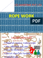 Geoservices Maritime PVT LTD: Rope Work