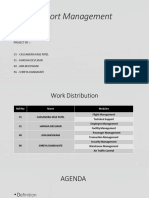 Airport Mgmt Project Modules