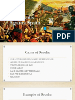 Causes and Examples of Early Philippine Revolts Against Spanish Rule