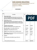 Quotation For 640kg Boiler Automatic Plant