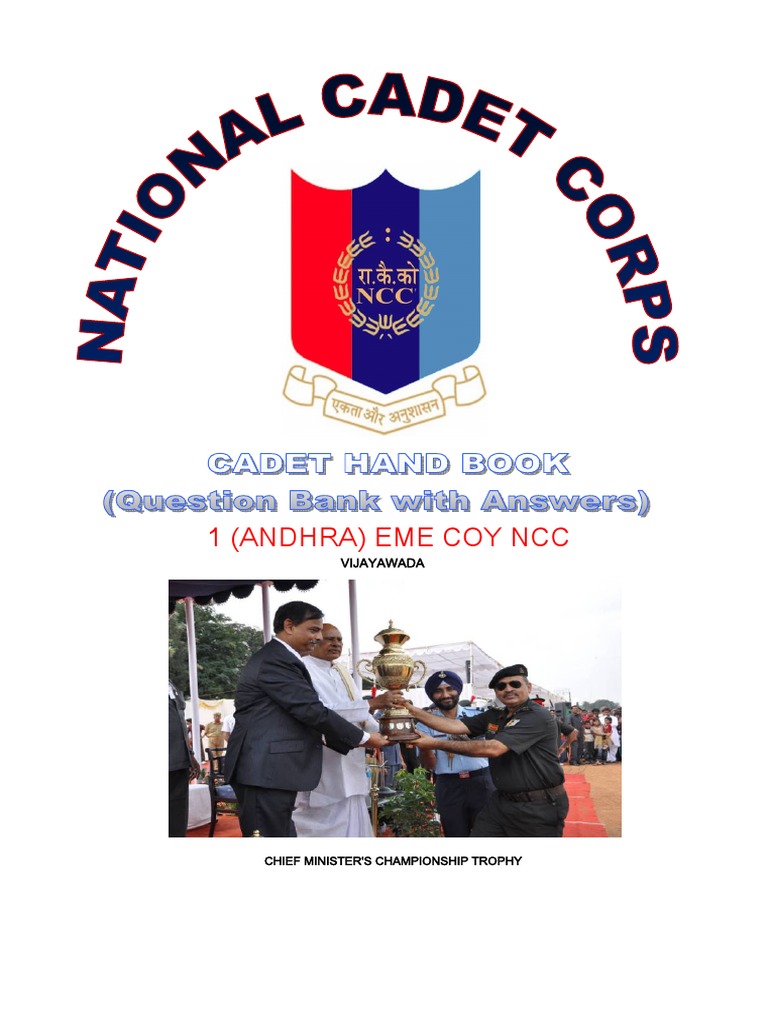 NCC Cadet Handbook and Exam Guide | PDF | Emergency Management