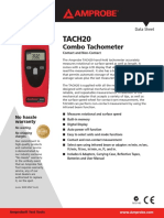 Amprobe TACH20 Datasheet