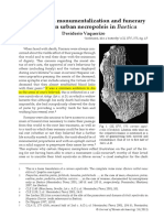 Topography, Monumentalization and Funerary Customs in Urban Necropoleis in Baetica