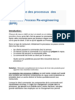 Business Process Re Engineering BPR