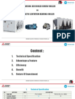 Comparison Chiller RC Maglev Vs Screw