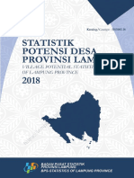 Statistik Potensi Desa Provinsi Lampung 2018 PDF