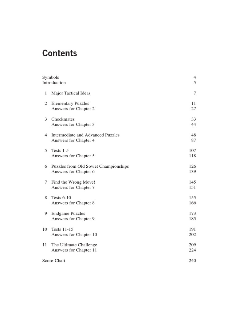 The Ultimate Chess Puzzle Book | PDF | Chess | Abstract Strategy Games