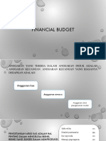 Financial BUDGET