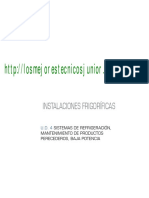 U.D. 4 Sistemas de Refrigeración Mantenimiento de Productos PDF