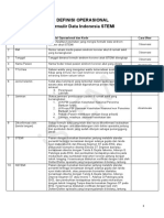 Definisi Operasional Data Form SKA Pokja ACC