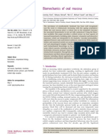 Biomechanics of Oral Mucosa