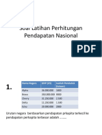 Latihan Soal GDP GNP