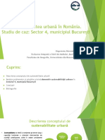 Proiect Dezvoltare Durabila Sector 4, Bucuresti 