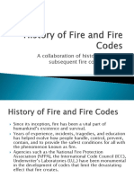 History of Fire and Fire Codes