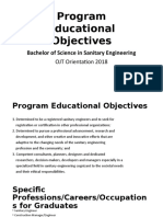 Program Educational Objectives