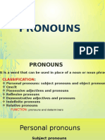 Presentación1 Pronouns