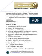 Geografia e Meio Ambiente PDF