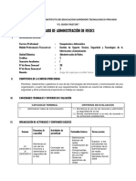 Silabo Modular Administracion de Redes 2014-I PDF