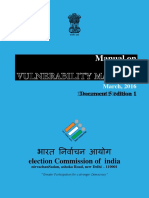 Manual On: Election Commission of India