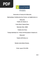 Carlos Mario Valencia Mena 4.1 Ensayo Pensamiento Colonial