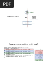 If The Test Is True Execute The Controlled Statements Execute The Statements A2er The If - Statement