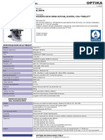 Microscopio Con Tablet Optika - B-290tb