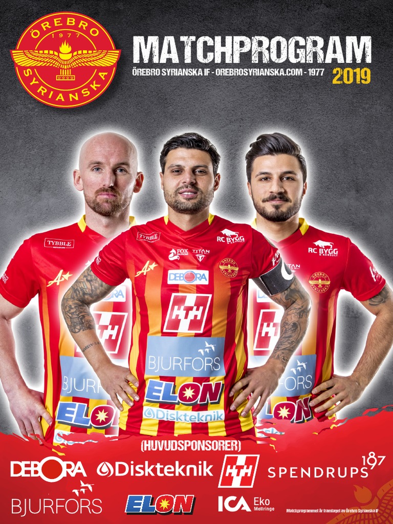 Matchprogram 2019 | PDF