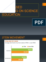 Stem Based Learning On Science Education