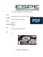 Informe de Practica de Entorchado