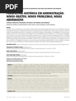 PERSPECTIVA HISTÓRICA EM ADMINISTRAÇÃO - novos objetos novos problemas novas abordagens.pdf
