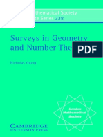 Surveys in Geometry and Number Theory-Nicholas Young