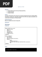 Lab No.1: VLSI: Objective