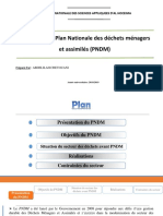 Présentation Évaluation Du Plan Nationale Des Déchets Ménagers Et Assimilés (PNDM)