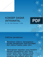 Konsep Dasar Intranatal-1