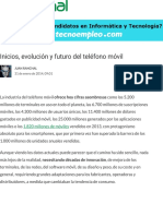 ▷ Inicios, evolución y futuro del teléfono móvil » MuyCanal