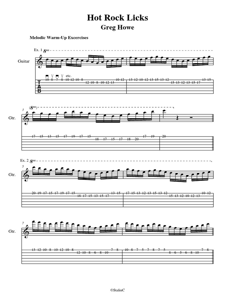 正規代理店 Howe Greg - Leisure | Guitars | PDF | Licks Rock Hot ミュージック