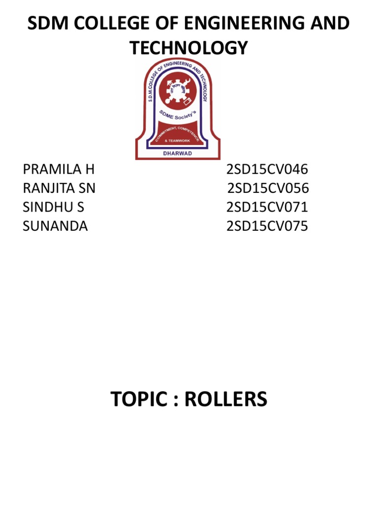 SDM College of Engineering and Technology | PDF | Vehicles | Mechanical ...