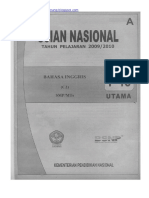 Naskah Soal UN Bahasa Inggris SMP 2010 (Paket 16).pdf